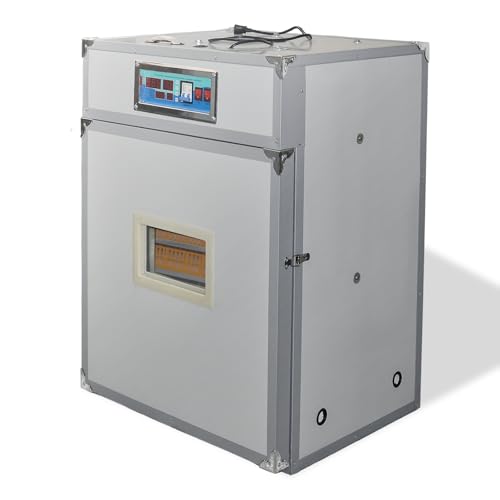 XKV Newly Upgraded 264 Egg Large Incubator with Automatic Egg Turning,Temperature Control and Humidity Control,Hatching Eggs,Chicken,Ducks,Poultry,with a Viewing Window,2026 - size: 264 Egg-210L