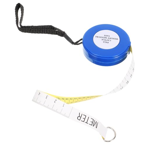 Animal Measuring Tape 2.5m for Cattle Goat Pig Livestock Weight and Girth Tape Measure Tool Veterinary Elastic for Accurate Farm Animal Measurement Style