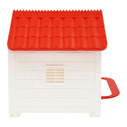 3 Pieces Chicken Nesting Boxes, Wall Mounted/Freestanding Laying Boxes for Hens Plastic Nesting Box for Chicken Coop, Small Farm, 15.1" L x 12" W x 17.3" H, Red
