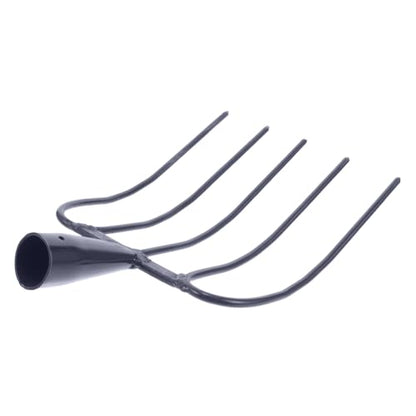 Yardwe Durable Agricultural Fork Multi Functional Manure Fork for Farm Lawn Heavy Duty Handheld Tool for Clearing Grass Maintenance Resistant Design