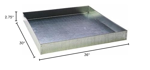 Pet Lodge® Steel Dropping Pan | Rabbit Tray Pan | Waste Bin | 36 X 30 - size: 36 X 30