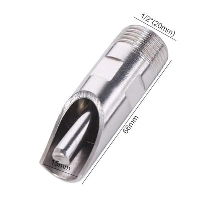 5pcs 1/2" Stainless Steel Livestock Pig Drinking Water Equipment Faucet Pig Nipple Drinker for Sows Piglets Drinking