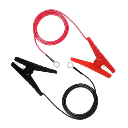 2pcs Electric Netting Fence Jump Leads Solar Fence Charger Connect Wire Pp Material Weatherproof Simple Clip Fencing System Accessories
