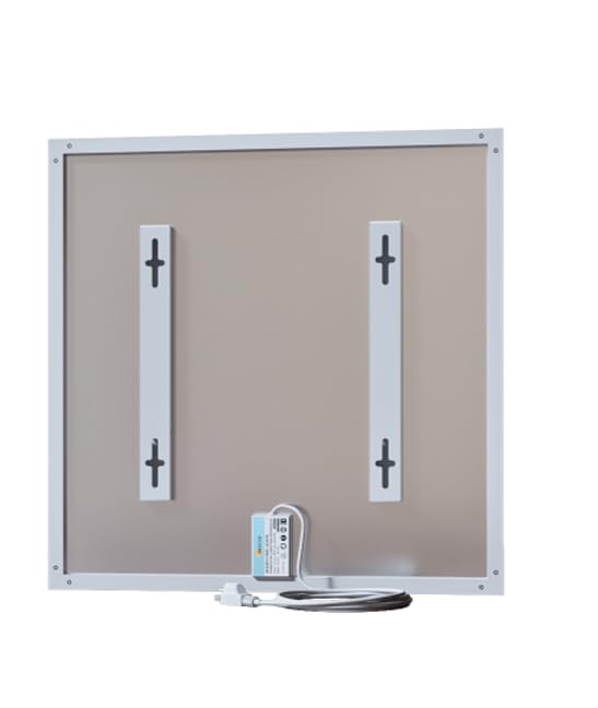 Wexstar 400-Watt Infrared Electric Panel Heater White WS-4WUS