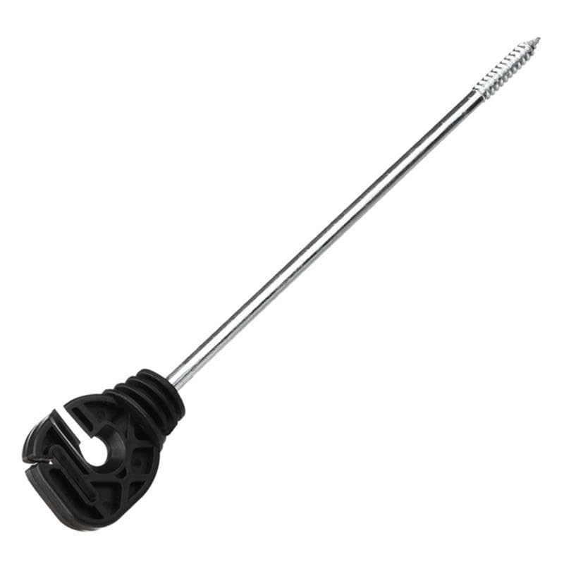 Electric Fencing Premium Stand Off/Long Arm Multi Purpose Insulator for Polywire/Polytape/Rope/Wire PK130 with 1 Free Socket Tool/Drill Chuck - size: PK130