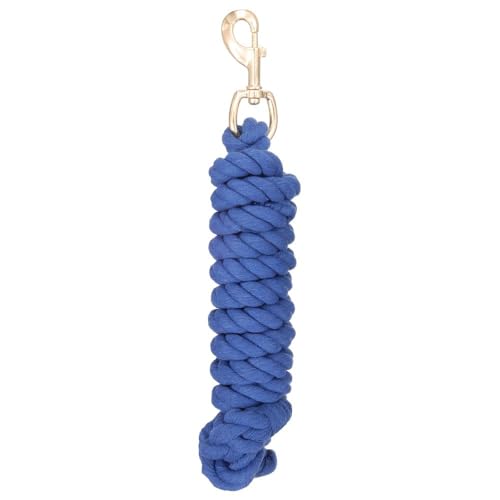 Tough 1 Economy Cotton Lead with Trigger Bolt Snap - color: Royal Blue