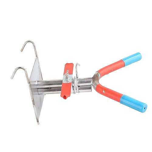 Srliya Pig Castration Rack, Galvanized Steel Hanging Type Fixed Delivery Bed Fence for Pig Farm, Easy to Use with Simple Convenient Operation