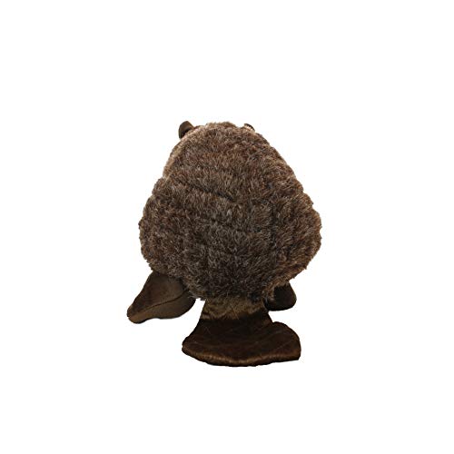 MIGHTY® 2 Pack Massive Beaver Ultra Plush Dog Toys | Multiple Layers & Reinforced Seams , Washable and Floats , Mighty® Construction - color: 2PK Brown Beaver
