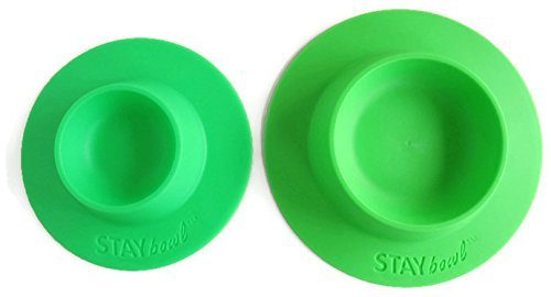 Tip-Proof Bowl for Guinea Pigs and Other Small Pets - Spring Green - Large 3/4 Cup Size New (Pack of 2) - size: Large (Pack of 2)