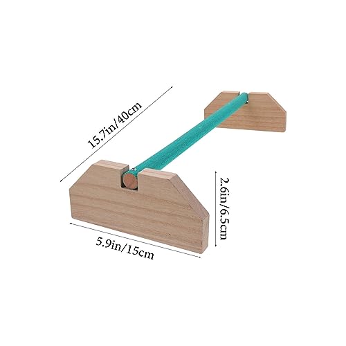 Chicken Coop Accessories Indoor Swing Wooden Chicken Perch Bird Wood Stand for Large Bird Parrot Macaw Chicks in Coop Brooder and Cage Wooden Toys Wood Toys