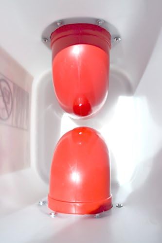 RentACoop 25lb BPA-Free Chicken Feeder with Large Ports - 2025 Version