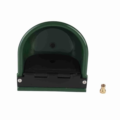 Automatic Water Bowl, Livestock Waterer Automatic Float Valve Water Trough Automatic Water Dispenser with Copper Nozzle for Horse Cattle Goat