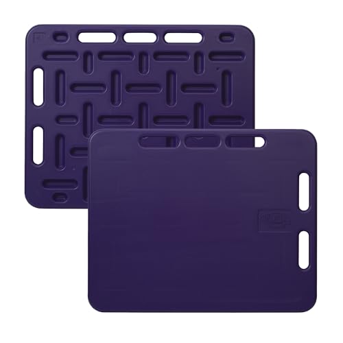 Weaver Livestock Sorting Panel, 37" x 30" Lightweight and Durable Livestock Panels to Guide Cattle, Versatile Livestock Equipment for Pigs, Goats, Sheep - color: Purple