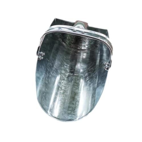 Metal Feed Scoop with Handle for Chicken Poultry Livestock Feeding Supplies
