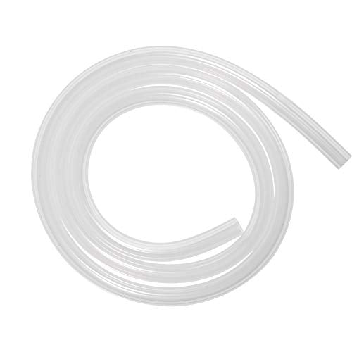Quickun Pure Silicone Tubing, 6mm ID x 8mm OD High Temp Food Grade Tube Pure Silicone Hose Tube for Home Brewing, Beer Line, Kegerator, Wine Making, Aquaponics, Air Hose by Proper Pour (3.28 Ft) - size: 6mmx8mm, style: 3.28Ft (1meter)