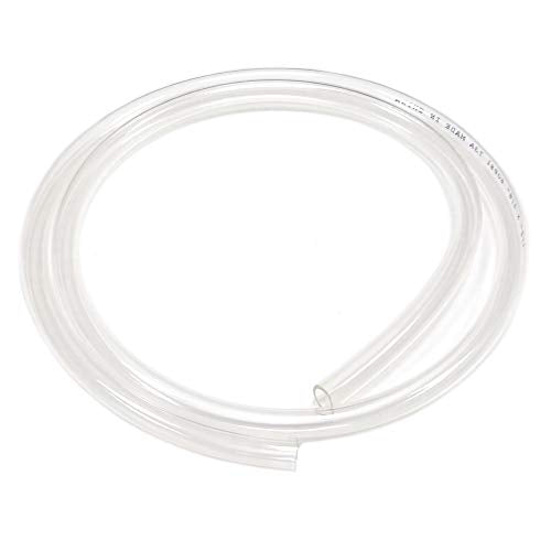 Eastrans 5ft x 1" Dia Clear Vinyl Tubing, Flexible Hybrid PVC Tubing Hose, Lightweight Plastic Tube UV Chemical Resistant Vinyl Hose, BPA Free and Non Toxic - size: ID 1 INCH, style: 5 Feet