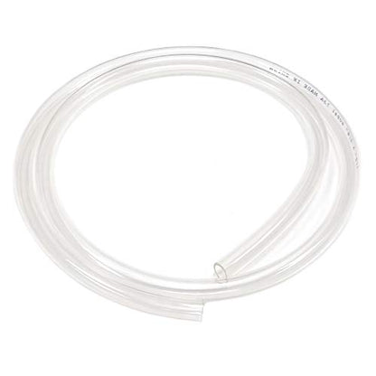 Eastrans 5ft x 1" Dia Clear Vinyl Tubing, Flexible Hybrid PVC Tubing Hose, Lightweight Plastic Tube UV Chemical Resistant Vinyl Hose, BPA Free and Non Toxic - size: ID 1 INCH, style: 5 Feet