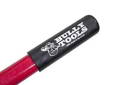 BULLY TOOLS Big Bully Floor Scraper Long Handle - Heavy Duty Scrapper for Cleaning, Carpet, Tile & Flooring Removal, Durable Fiberglass Handle, Construction Tool, 100% Made in USA