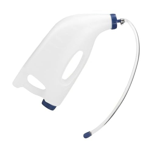 4L Calf Milk Bottle Holder with Ergonomic Handle and Dull Long Mouth Calf Milk for Feeding Cow Feeding - color: C