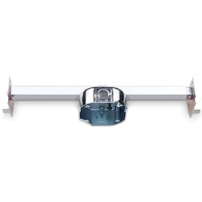 OHLECTRIC Saf-T-Bar for Ceiling Fan and Light Fixture - Ceiling Fan Mounting Bracket for Engineered Truss with 1-1/2 Inch Deep Box - for New Construction Or Remodelling in Accessible Attic - size: Saf-T-Bar