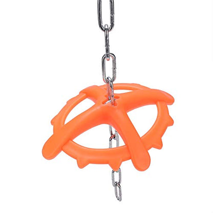 Bite Toy Plastic High Strength Hanging Chain Veterinary Farm Animals Chew Bite Toy