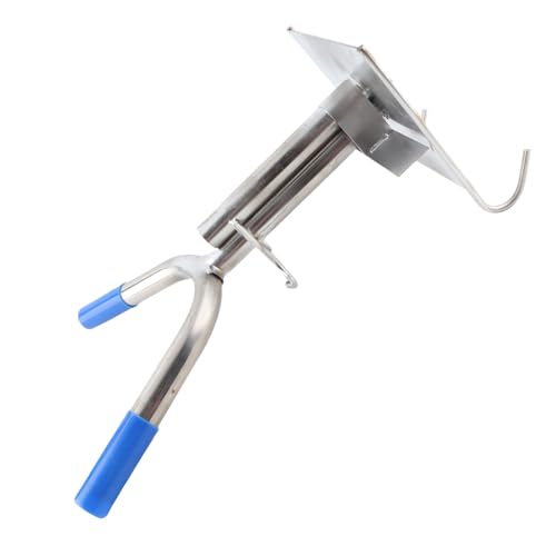 Piglet Castration Rack Stainless Steel Wall Mounted Pig Castration Tool Stable Fixing Holder for Livestock Farm Piglets