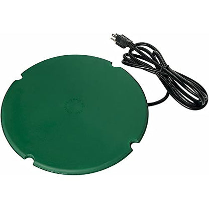 Farm Innovators Heated Pond Saucer, 200W Electric Heater for Any Size Fish or Outdoor Ponds, Low-Profile Design with Sealed Internal Wiring