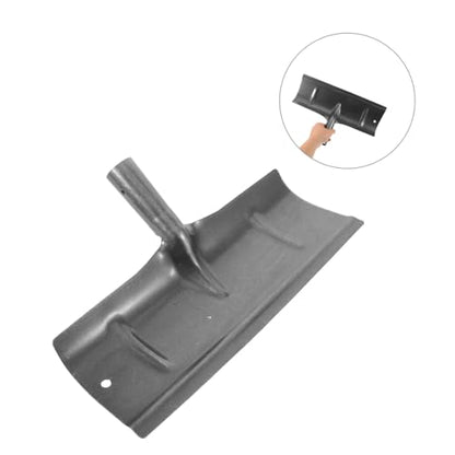 Ergonomic Manganese Steel Manure Spade Head for Livestock Cage Maintenance and Fowl Manure Cleaning Spade Suitable for Farm Settings and Stables with Versatile Usage