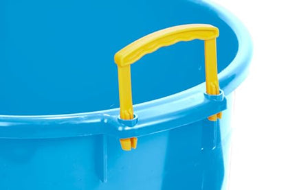 Little Giant® Plastic Muck Tub | Durable & Versatile Utility Bucket with Handles | Muck Bucket | Durable Handles | 70 Quart | Berry Blue - color: Berry Blue, size: 70 quart