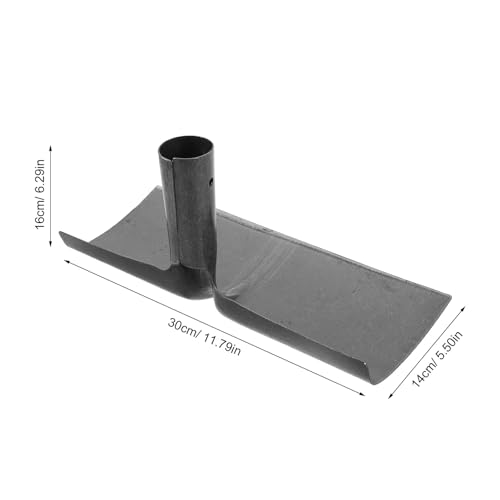 Barn Cleaning Tool, Thickened Manure Scraper Blade Replacement - 12 Inch Width - Pooper Scooper for Horse and Cattle, Concrete Floor Muck Out Tool