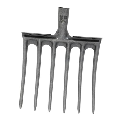 Stall Forks for Manure Heavy Duty 5/6 Tooth Handle Replacement Bedding Fork Rake for Horse Manure