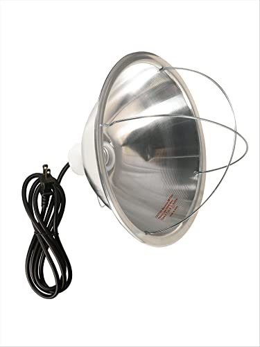 Woods 0167 167 Brooder Clamp Lamp with Bulb Guard; 10.5 Inch; 0