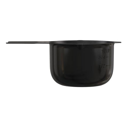 Color Up 1 Cup Measuring Cup (240 ml) – Premium Black Stainless Steel, Accurate for Wet & Dry Ingredients, Embossed Markings, Easy-Pour Spouts, Dishwasher-Safe, Kitchen Essential - size: 1 Cup (240 ml) Black