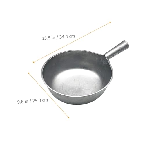 Aluminum Water Ladle Large Thickened Short Handle Scoop for Livestock Feeding and Watering, Deep Water Scoop Kitchen Gadget for Home Use Style
