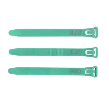 Tissting 1-100 Numbered Poultry Leg Bands, Reusable Chicken ID Rings for Ducks Chicks Geese Pigeons Easy Identification Tracking Management (Green) - color: Green