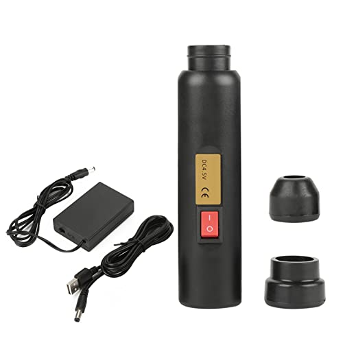 CDQL LED Egg Hatching Test Light, Light Egg Tester, Mini Egg Tester Pen for All Egg Type, Portable Stainless Steel Tester for Experiment Exclusive Chicken Flashlight Candeling