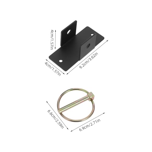 VOSAREA Heavy Duty Steel Feed Bucket Hook for Barns and Horse Stalls – Livestock Water Bucket Hanger for Goats and Cattle, Stable Feeding Equipment