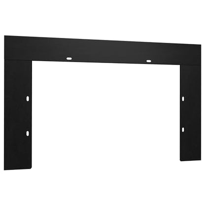 Electric Fireplace Insert Trim Kit for 40" W x 27" H，Black, for ASIN B0CR5LN77S - size: Trim for 40"W27"H