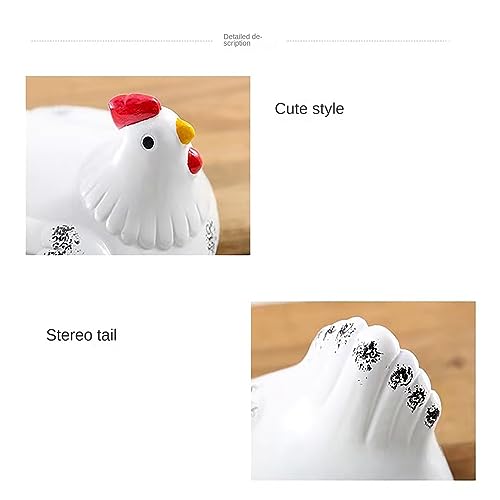 Creative Chicken Egg Baskets for Eggs, Iron Art Egg Collection Basket, Ceramic Egg Holders Multi-purpose Fruit and Potato Storage Basket, Kitchen Decoration
