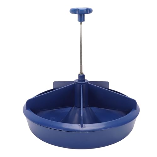 Piglet Feeding Trough Premium Plastic Heavy Duty 5 Slot Round Baby Food Feeder Bowl for Farm Livestock Piglets Durable and Spacious Design Easy to Clean