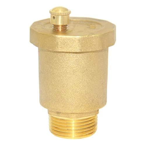 Beduan Brass 10500-VE Automatic Float Valve, 1/4" Male Thread Air Release Valve Air Bleeder Valve Vent Valve - size: 1/4" Male