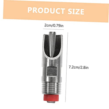 Happyyami 10pcs Automatic Stainless Steel Pig Waterer Drinking Tools Efficient Livestock Water Supply System Nipple Drinker for Pigs Cattle Sheep Leak-Resistant Design
