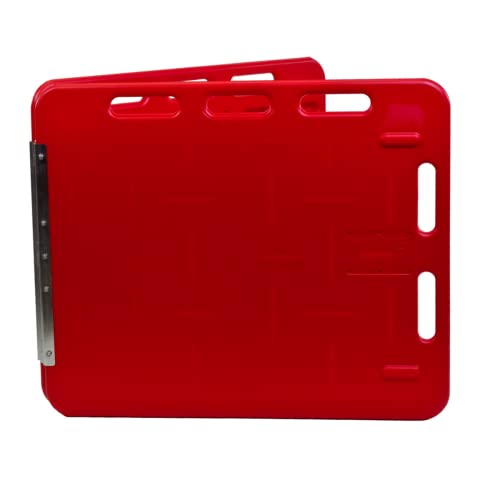 KANE Hinged Sorting Panel 30"×72", Red - size: 30x72 Red