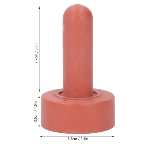 5Pcs Calf Nursing Bottle Nipples, Silicone Feeding Pacifier Livestock Nursing Bottle Nipple for Feeding Small Animals