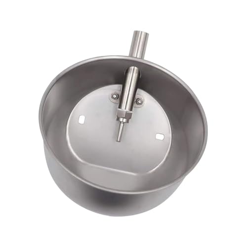 Pig Water Nipple 2Pcs Automatic Pig Waterer Drinker Water Dispenser Drinking Bowl Animal Waterer Bowl Stainless Steel for Animals Pig Livestock(X-Large) - color: X-Large