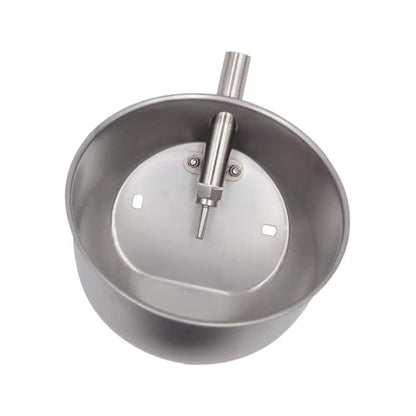 Pig Water Nipple 2Pcs Automatic Pig Waterer Drinker Water Dispenser Drinking Bowl Animal Waterer Bowl Stainless Steel for Animals Pig Livestock(X-Large) - color: X-Large