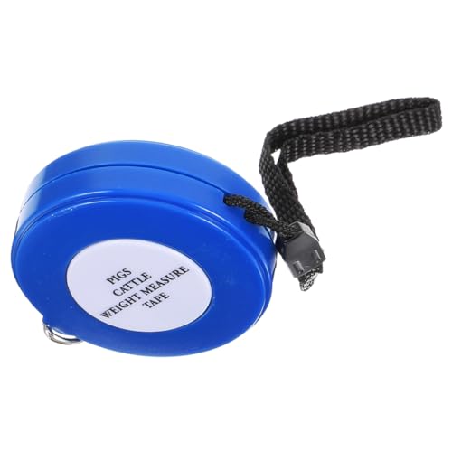 Animal Weight Tape Measure for Cattle and Pigs 2.5m Blue Body Measuring Tape for Goat Horse Livestock Measurement Tool Style