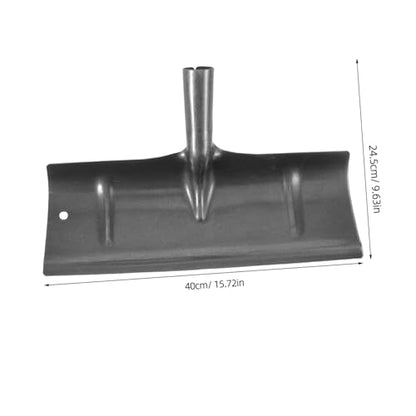 SHERCHPRY Manual Livestock Manure Shovel with Antislip Handle Made of Sturdy Manganese Steel for Poultry Cage Cleaning and Farm Settings, Versatile Usage Stall Supplies Tool