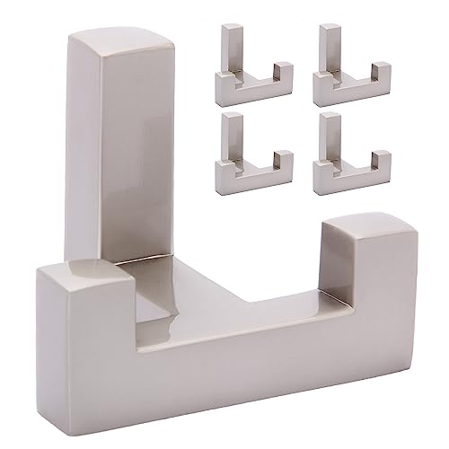 5 Pack Heavy Duty Coat Hook - color: Chrome
