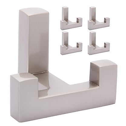 5 Pack Heavy Duty Coat Hook - color: Chrome